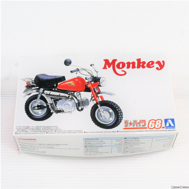 [PTM]ザ☆バイクシリーズ No.68 1/12 ホンダ Z50J-1 モンキー '78 プラモデル(064344) アオシマ