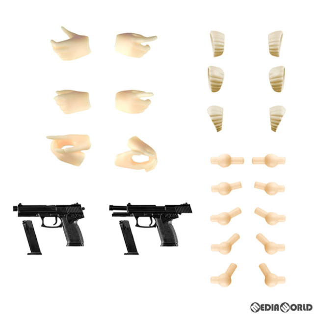 [PTM]LittleArmory(リトルアーモリー) LA-OP16 1/12 創彩少女庭園用銃の持ち手2 ハンドガンセット プラモデル(326755) TOMYTEC(トミーテック)