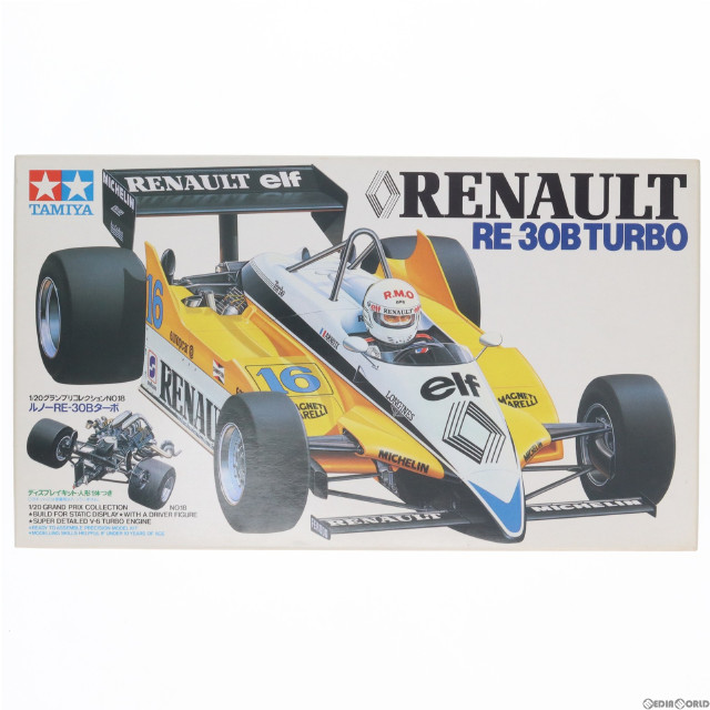 [PTM]グランプリコレクション No.18 1/20 ルノー RE-30B ターボ ディスプレイモデル プラモデル(20018) タミヤ