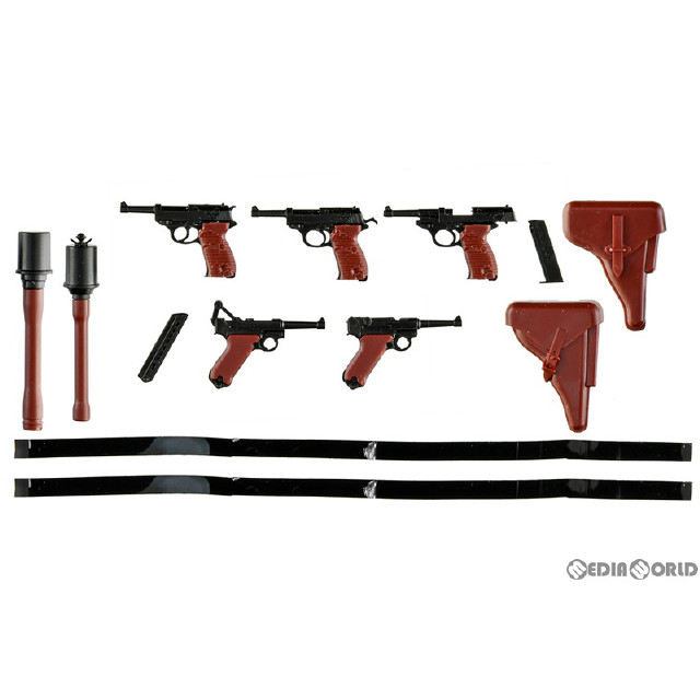 [PTM]LittleArmory(リトルアーモリー) LA097 1/12 P08&38タイプ プラモデル(326809) TOMYTEC(トミーテック)