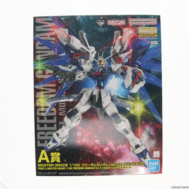 買取］[PTM]A賞 MG 1/100 フリーダムガンダム Ver.2.0 ソリッドクリア ...