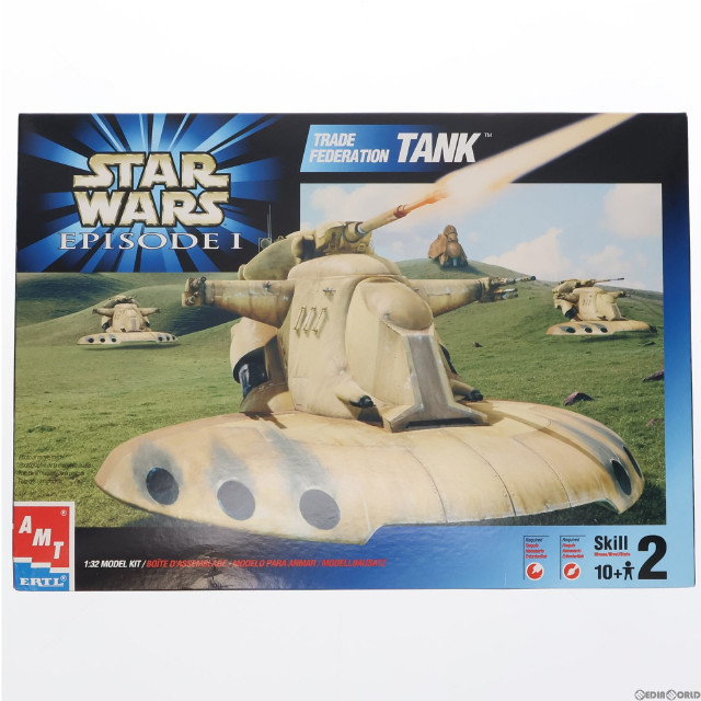 [PTM]1/32 トレード・フェデレーション タンク STAR WARS(スター・ウォーズ) エピソード1/ファントム・メナス プラモデル(30123) AMT/ERTL