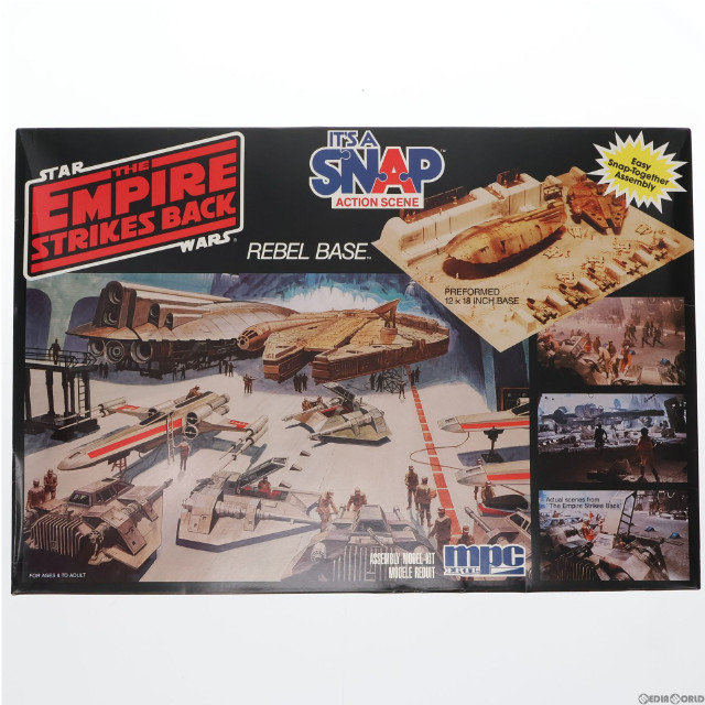 [PTM]レべルベース STAR WARS(スター・ウォーズ) エピソード5/帝国の逆襲 ジオラマキット プラモデル(8735) AMT/ERTL