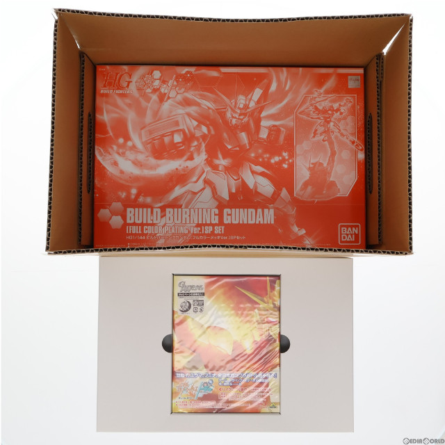 [PTM]ガンダムビルドファイターズトライ Blu-ray BOX 1 ハイグレード版[初回限定生産](HGBF 1/144 ビルドバーニングガンダム(フルカラーメッキVer.)付属) プラモデル(BCXA-0938) バンダイビジュアル