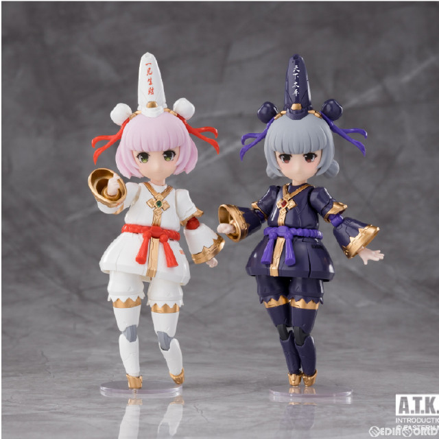 [PTM]ENDLESS NIGHTシリーズ 1/12 黒白無常(こくはくむじょう) 小七&小八(シャオチー&シャオバー) 通常版 プラスチックモデルキット プラモデル 御模道(EASTERN MODEL)