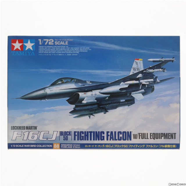 [PTM]ウォーバードコレクション 1/72 ロッキード マーチン F-16CJ (ブロック50) ファイティング ファルコン(フル装備仕様) プラモデル(60788) タミヤ