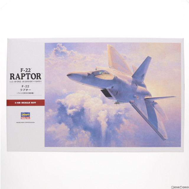 [PTM]1/48 F-22 ラプター プラモデル(PT45) ハセガワ