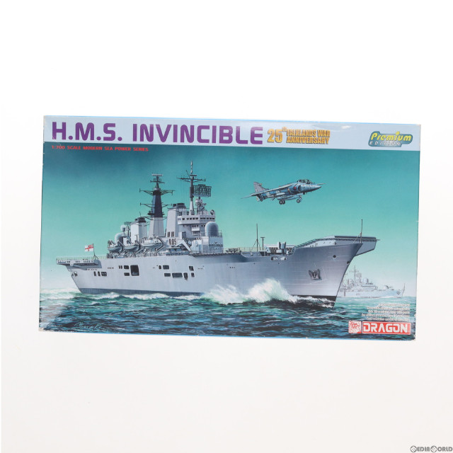 [PTM]SCALE MODERN SEA POWER SERIES 1/700 HMS INVINCIBLE 25th FALKLANDS WAR ANNYVERSARY PREMIUM EDITION プラモデル(7072) DRAGON(ドラゴン)