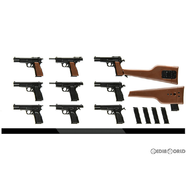 [PTM]LittleArmory(リトルアーモリー) LA096 1/12 ブローニングHPタイプ プラモデル(329749) TOMYTEC(トミーテック)