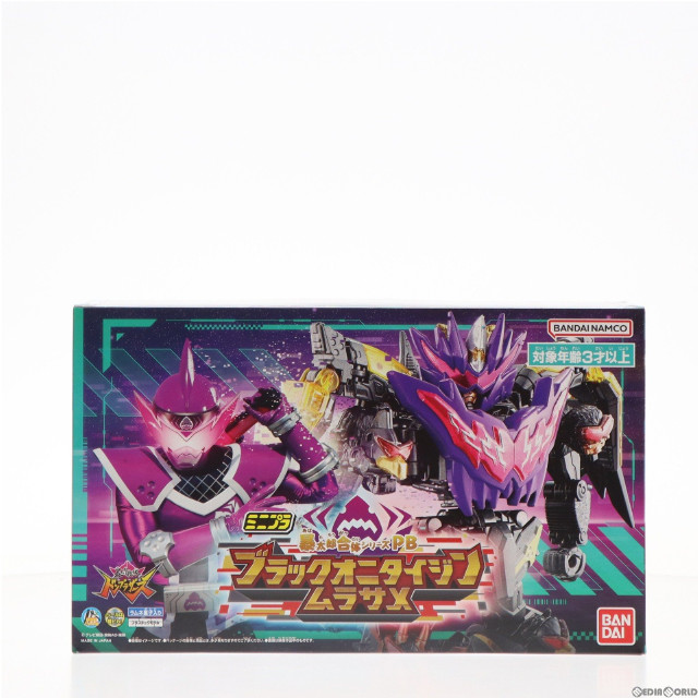 [PTM](食玩)プレミアムバンダイ限定 ミニプラ 暴太郎合体シリーズPB ブラックオニタイジンムラサメ 暴太郎戦隊ドンブラザーズ プラモデル バンダイ