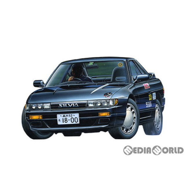 [PTM]1/24 峠シリーズ No.23 ニッサン シルビアK’s(S13) プラモデル(047690) フジミ模型(FUJIMI)