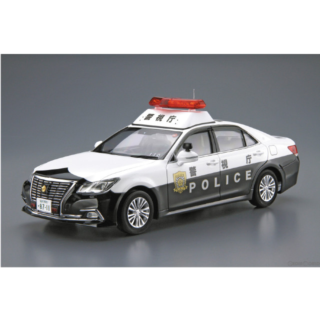 [PTM]ザ・モデルカー No.129 1/24 トヨタ GRS210 クラウン パトロールカー 警ら用 '16 プラモデル(068731) アオシマ