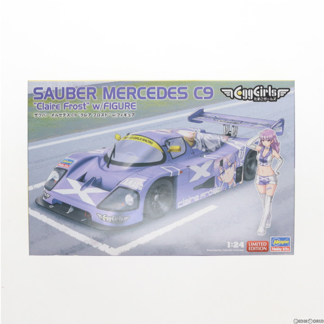 [PTM]1/24 ザウバー メルセデス C9 『クレア フロスト』 w/フィギュア プラモデル(SP582) ハセガワ