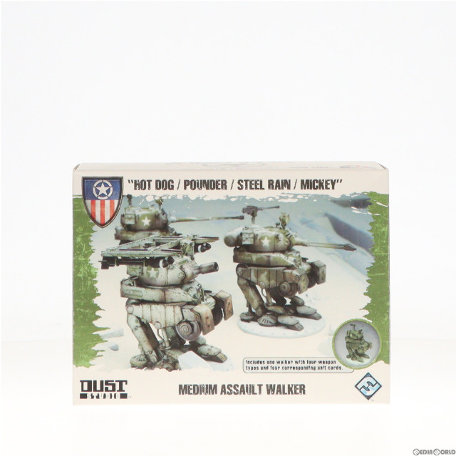 [PTM]DUST TACTICS(ダストタクティクス) Hot Dog/Pounder/Steel Rain/Mickey Medium Assault Walker(ミディアムアサルトウォーカー) プラモデル Dust Studio(ダストスタジオ)