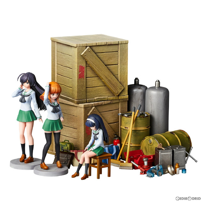 [PTM]ARTPLA 1/24 ガールズ&パンツァー 最終章 ガレージセット[B] プラモデル(AP036) 海洋堂