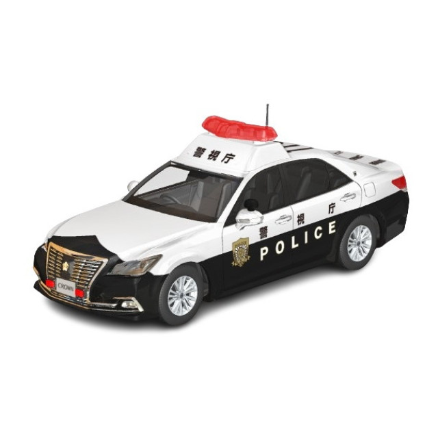 [PTM]初回生産特典付属 楽プラ スナップキット No.1-PC 1/32 トヨタ クラウンパトロールカー プラモデル(067147) アオシマ
