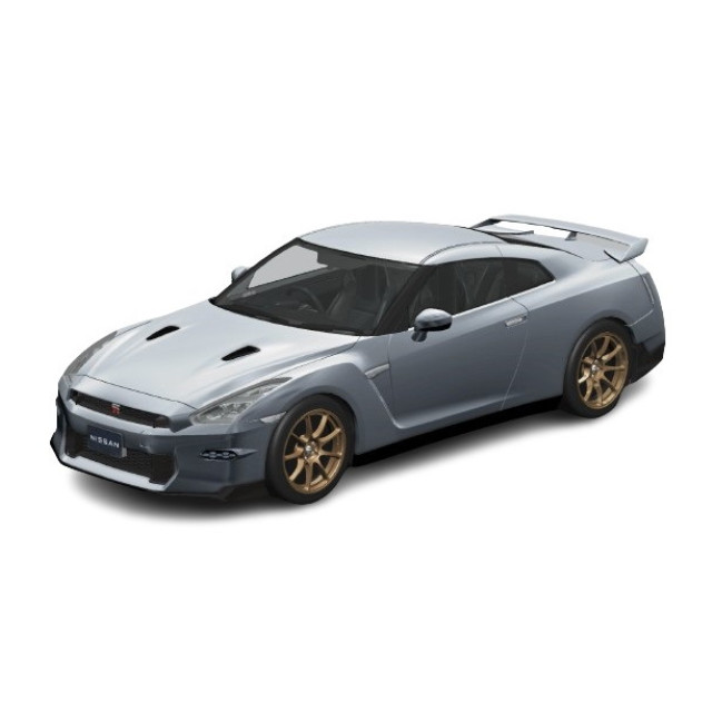 [PTM]初回生産特典付属 楽プラ スナップキット No.3-UM 1/32 ニッサン R35 NISSAN GT-R 2024(アルティメイトメタルシルバー) プラモデル(065471) アオシマ