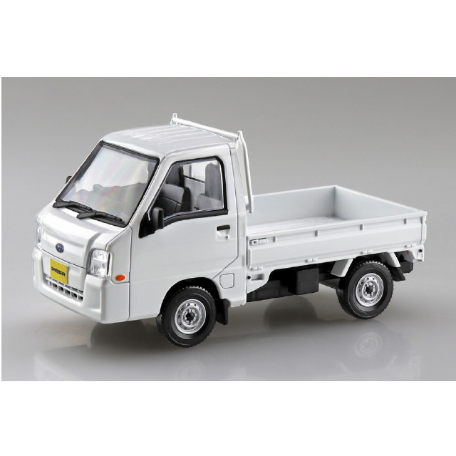 [PTM]初回生産特典付属 楽プラ スナップキット No.05-FW 1/32 スバル サンバー トラック(フロストホワイト) プラモデル(065785) アオシマ