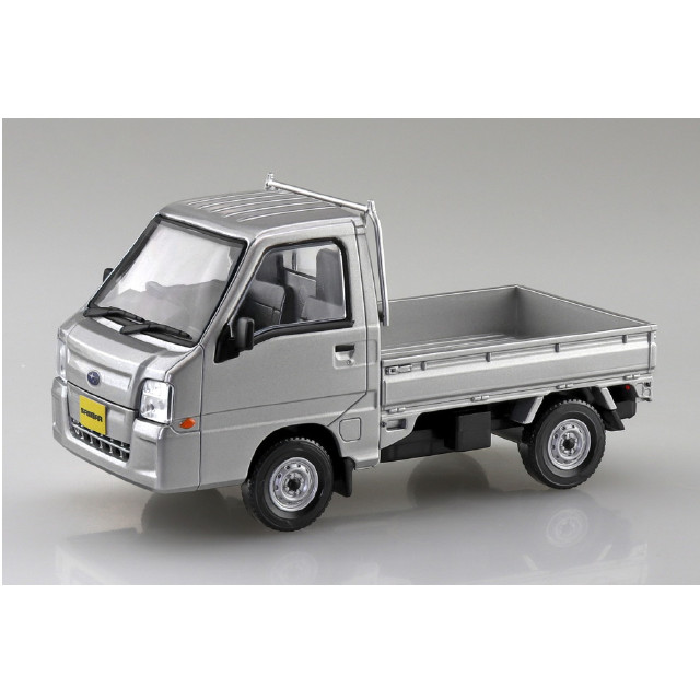 [PTM]初回生産特典付属 楽プラ スナップキット No.05-SS 1/32 スバル サンバー トラック(スターリングシルバーメタリック) プラモデル(065792) アオシマ