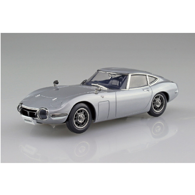 [PTM] 初回生産特典付属 楽プラ スナップキット No.06-SS 1/32 トヨタ 2000GT(サンダーシルバーメタリック) プラモデル(068120) アオシマ