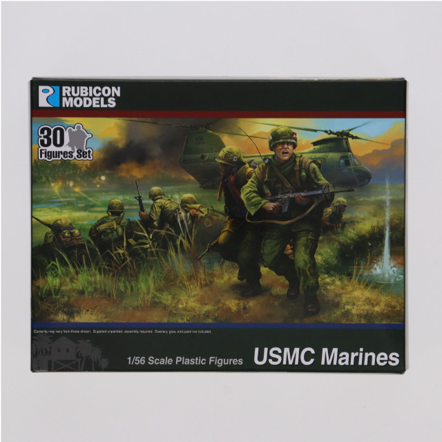 [PTM]1/56 アメリカ海兵隊兵士(30体入) プラモデル(RB1002) RUBICON MODELS(ルビコンモデルス)