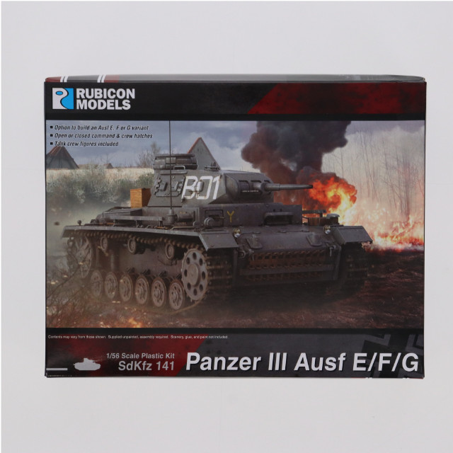 [PTM]1/56 III号戦車 E/F/G型 プラモデル(RB0091) RUBICON MODELS(ルビコンモデルス)