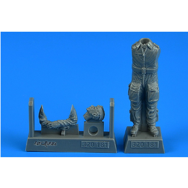 [PTM]1/32 WW.II ドイツ空軍 パイロット 待機姿勢 プラモデル用アクセサリ(ARB320181) Aero Bonus(エアロボーナス)