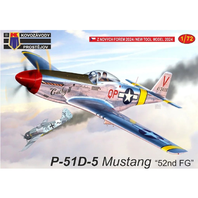 [PTM]1/72 P-51D-5 マスタング 第52戦闘航空群 プラモデル(KPM0441) KP MODELS