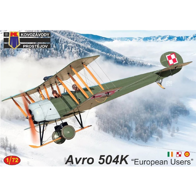 [PTM]1/72 アブロ 504K ヨーロッパユーザー プラモデル(KPM0465) KP MODELS