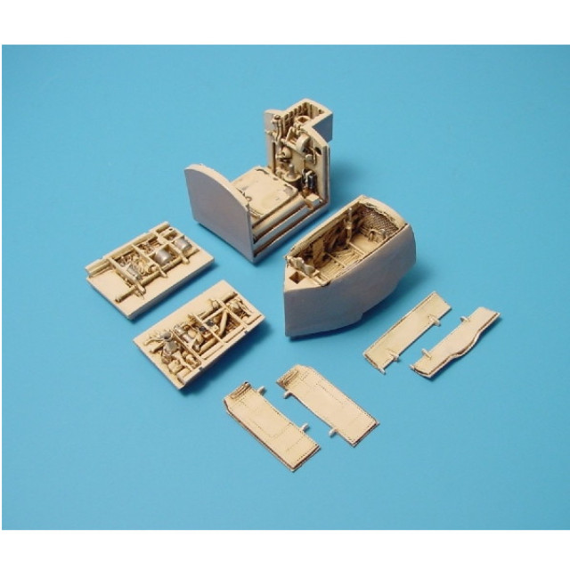 [PTM](再販)1/48 AV-8B ハリアーII プラス 着陸装置格納庫(ハセガワ用) プラモデル用アクセサリ(ARS4201) AIRES(アイリス)