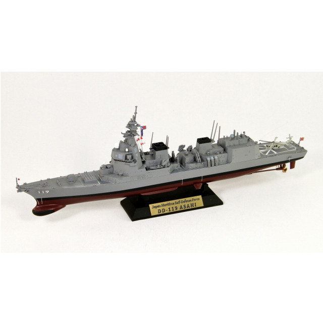 [PTM](再販)スカイウェーブシリーズ 1/700 海上自衛隊 護衛艦 DD-119 あさひ 旗・艦名プレートエッチングパーツ付き プラモデル(J82NH) ピットロード