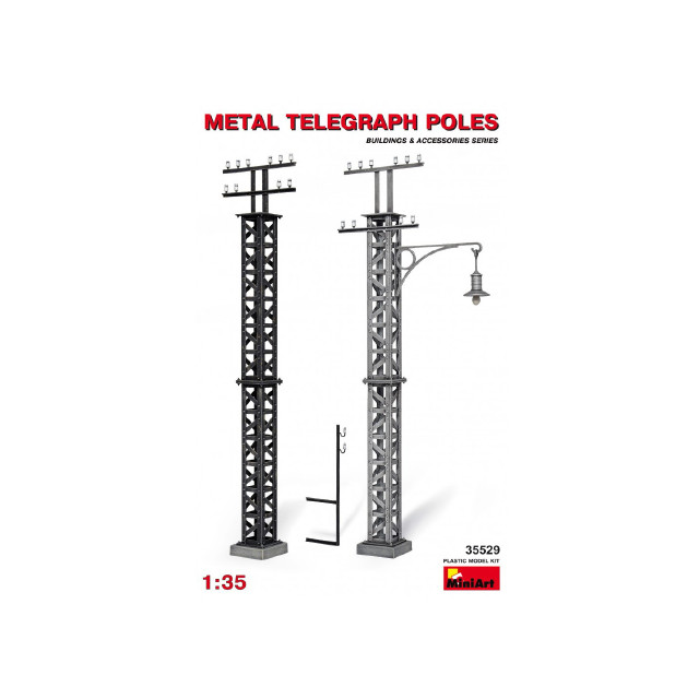 [PTM](再販)1/35 鉄製の電柱 ジオラマアクセサリー プラモデル用アクセサリ(MA35529) MiniArt(ミニアート)