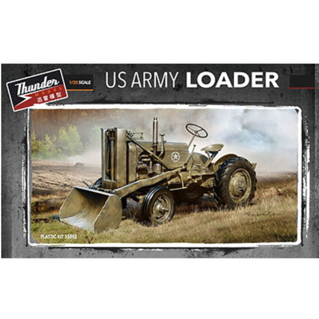 [PTM](再販)1/35 米・軍用ホイールローダー車 プラモデル(TB35002) Thunder Model(サンダーモデル)