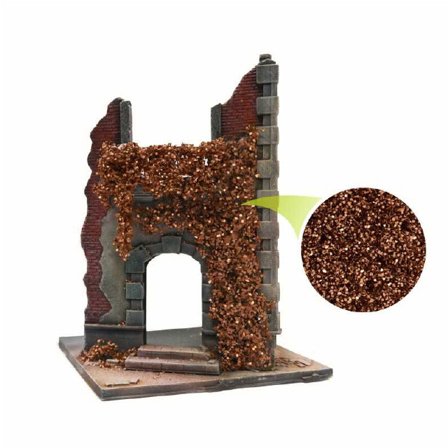 [PTM]ツタの植生シート ブラウン(枯れたカバの葉) 小 プラモデル用アクセサリ(GSWD-4653) Green Stuff World(グリーンスタッフワールド)
