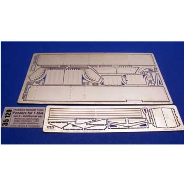 [PTM]1/35 露・T-55A戦車フェンダーセットVol.2(タミヤ用) プラモデル用アクセサリ(35129) ABER(アベール)