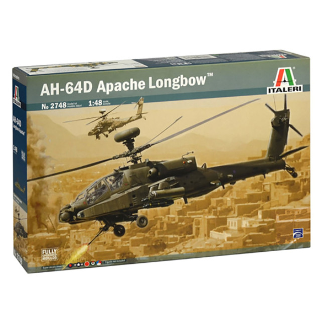 [PTM]1/48 アメリカ陸軍 AH-64D アパッチ・ロングボウ プラモデル(IT2748) ITALERI(イタレリ)