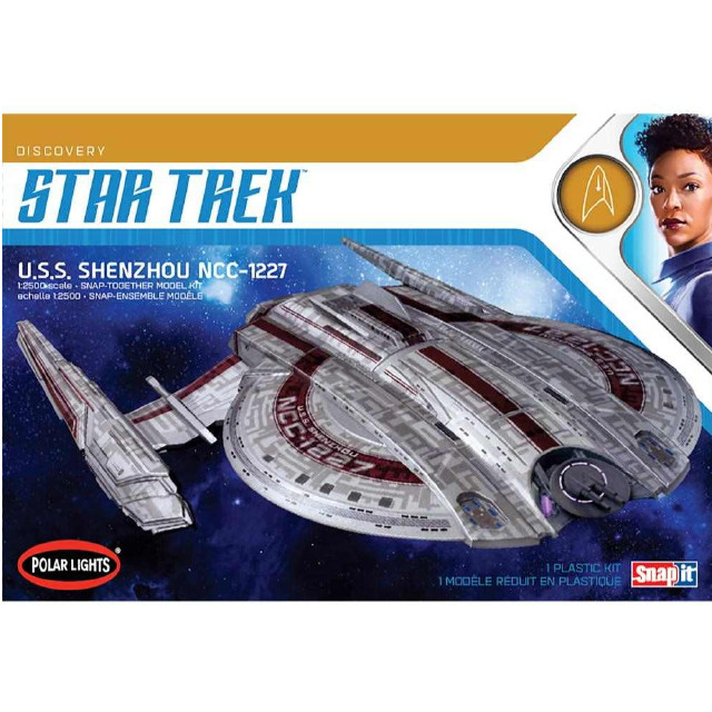 [PTM](再販)1/2500 NCC-1227 U.S.S. シェンジョウ STAR TREK:DISCOVERY(スター・トレック ディスカバリー) プラモデル(POL967) ポーラライツ