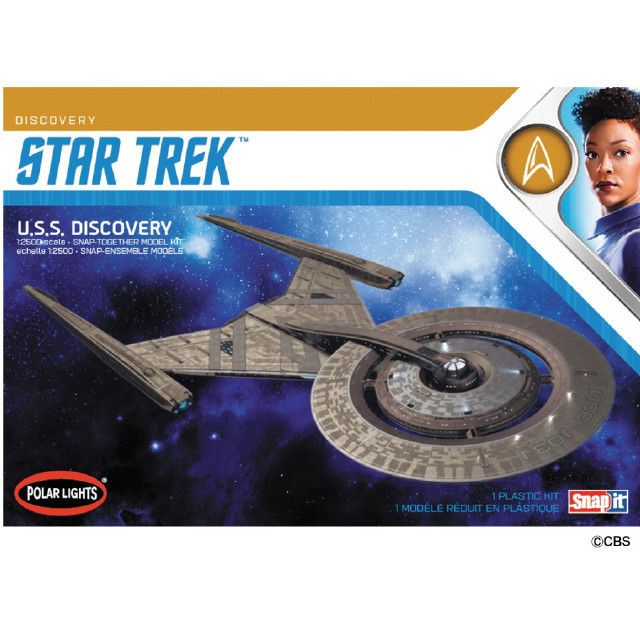 [PTM](再販)1/2500 NCC-1031 U.S.S. ディスカバリー STAR TREK:DISCOVERY(スター・トレック ディスカバリー) プラモデル(POL961) ポーラライツ