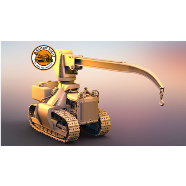 [PTM]1/72 アントイーター不整地用クレーン車 プラモデル(PD72275) IDAPテクノロジー