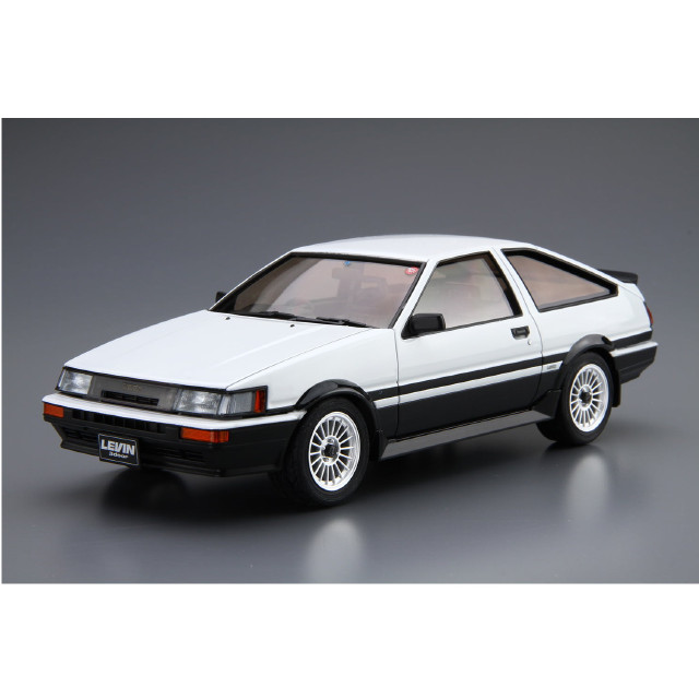 [PTM]ザ・モデルカー No.17 1/24 トヨタ AE86 カローラ レビン GT-APEX '85 プラモデル(069318) アオシマ