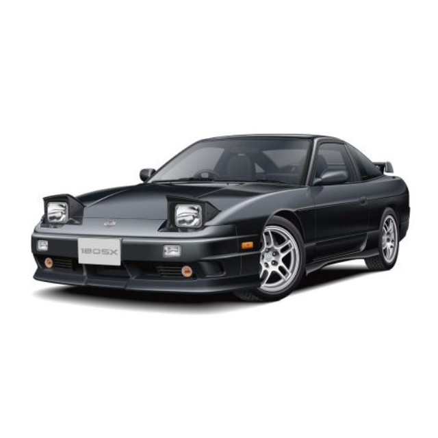 [PTM] ザ・モデルカー No.SP14 1/24 ニッサン RPS13 180SX TYPE X '96 カスタムホイール プラモデル(064900) アオシマ
