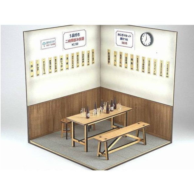 [PTM]1/12 昭和の居酒屋 プラモデル(WZ-027) cobaanii mokei工房(コバアニ模型工房)