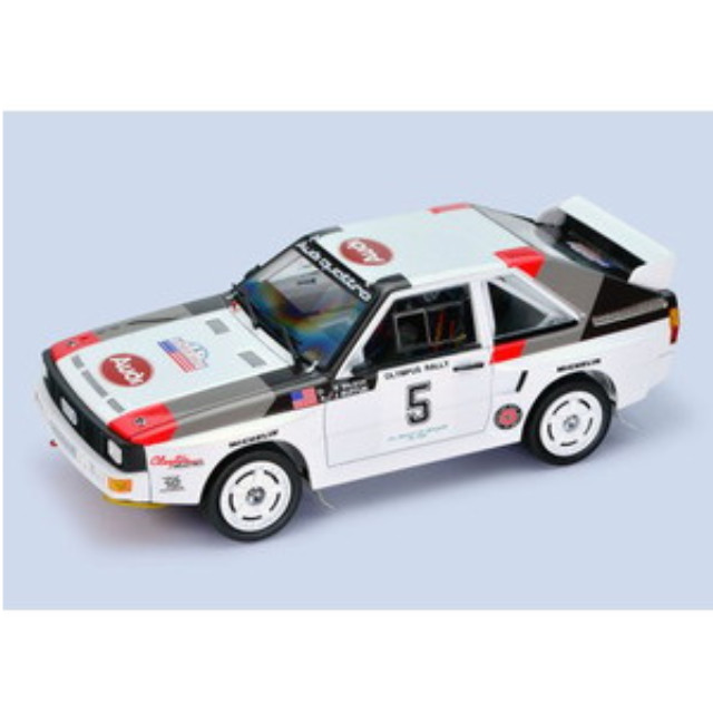 [PTM](再販)1/24 レーシングシリーズ アウディ スポーツクアトロ S1 1986 US オリンパスラリー プラモデル(PN24023) プラッツ/NuNu