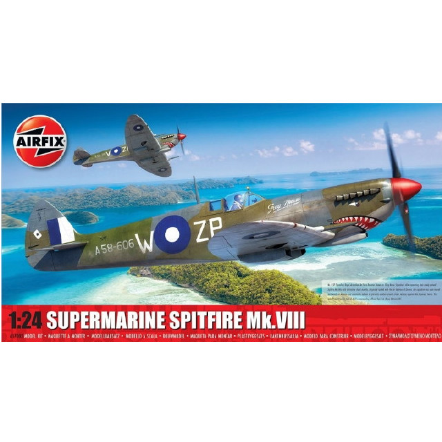 [PTM] 1/24 スーパーマリン スピットファイア Mk.VIII プラモデル(X17002) AIRFIX(エアフィックス)