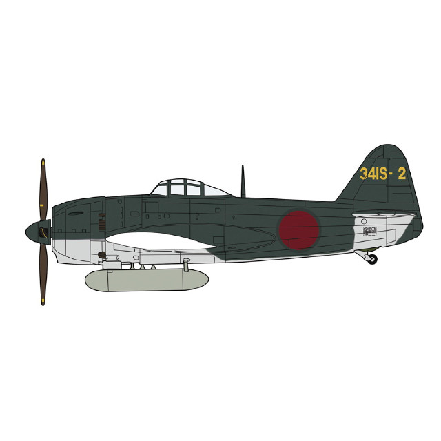 [PTM]1/48 川西 N1K1-Ja 局地戦闘機 紫電 11型 甲 『第341航空隊』 プラモデル(07541) ハセガワ