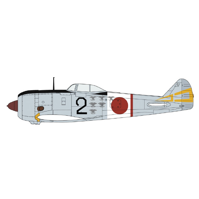 [PTM]1/48 中島 キ44 二式単座戦闘機 鍾馗 II型 丙 『飛行第70戦隊 帝都防衛』 プラモデル(07542) ハセガワ