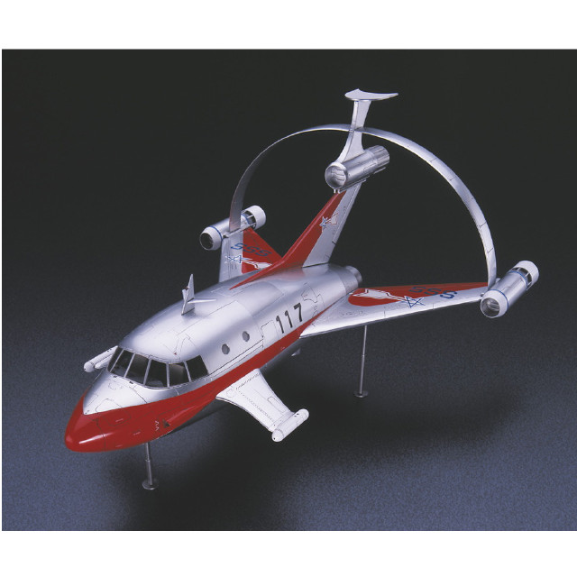 [PTM]1/72 ジェット ビートル w/ハイドロジェネード・サブロケット(流星マークピンバッジ付) ウルトラマン プラモデル(65814) ハセガワ