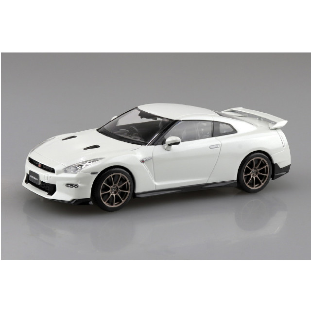 [PTM] 初回生産特典付属 楽プラ スナップキットNo.03-BW 1/32 ニッサン R35 NISSAN GT-R 2024(ブリリアントホワイトパール) プラモデル(065488) アオシマ