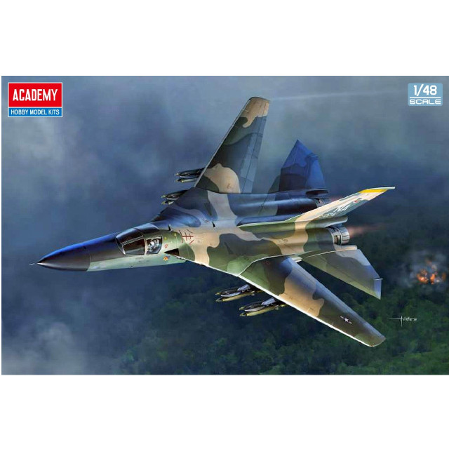 [PTM]1/48 F-111A アードヴァーク ベトナム プラモデル(12360) ACADEMY(アカデミー)
