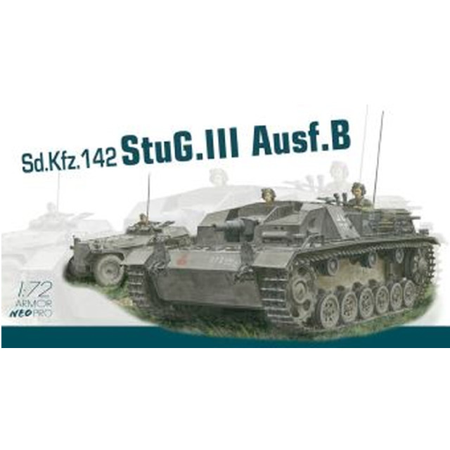 [PTM](再販)1/72 WW.II ドイツ軍 III号突撃砲 B型 NEOトラック付属 プラモデル(DR7636) DRAGON(ドラゴン)